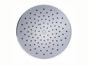 Regadera redonda,Metal,Gris,Montaje a pared,Incluye brazo en L de 16 cm y Regadera redonda,Metal,Pla