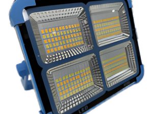 Compatibilidad con Paneles Solares, Material: Galvanizado Negro, Tubo ø50CM Reflector solar LED reca
