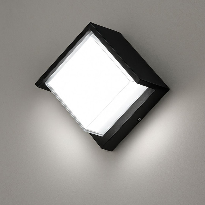 Color: BK / Chip: San’an / 10W / CRI >80 / 3000K / 85-265V AC / 50/60Hz / PF >0.55 / Color: BK / Chi