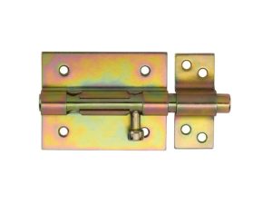 Pasador corredizo metálico para puerta, 3.5 × 25 cm. Pasador corredizo metálico para puerta, 6 × 7 c