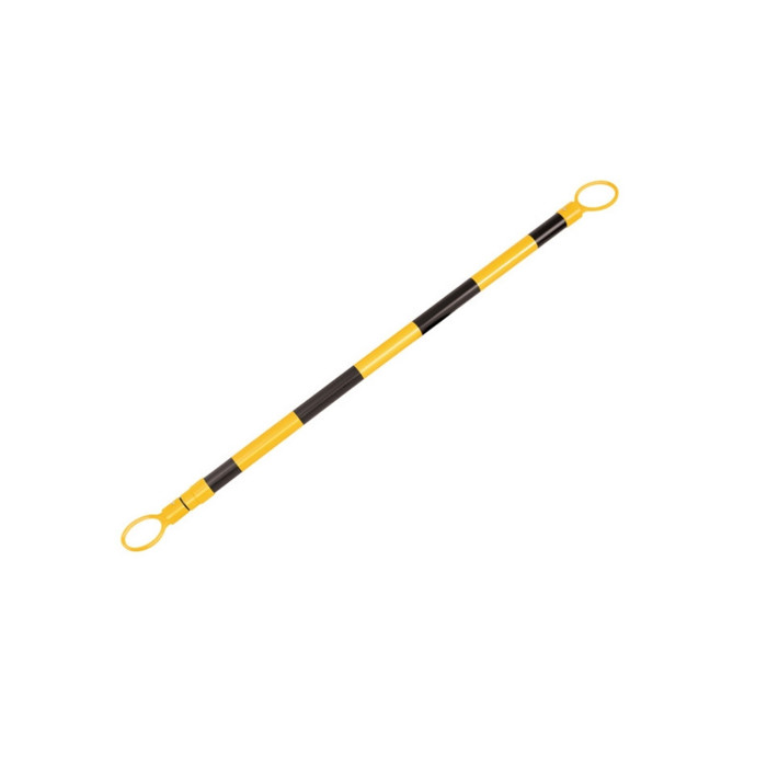 Cono de seguridad plegable de 70 cm, diseño compacto con reflectivo para uso Barra extensible para c