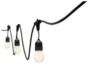 Guirnalda LED Dew Drop 4m, 40 LED, 2000K blanco muy calido, 40x0.06W (2.4W), Entrada AC100-130V, 5m,