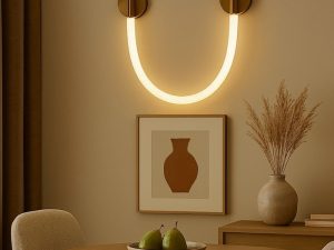 Lámpara de pared AC85-265V 50/60HZ, luz cálida (3000K), PF>0.5, material metal + Lámpara de pared AC