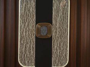 Lámpara de pared AC85-265V 50/60Hz, tricolor, PF>0.5, material acrílico + metal, Lámpara de pared AC
