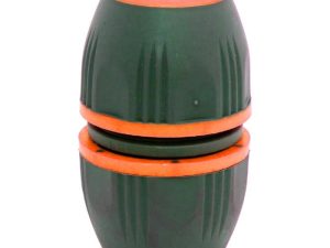Conector rápido para agua 1/2” color verde con negro, ideal para mangueras, Conector rápido para agu