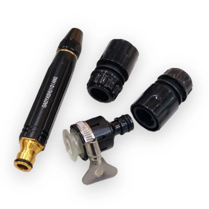 Kit de pitón para manguera de aluminio, boquilla resistente con extensión para Kit de pitón para man