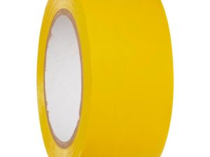 Cinta de empaque transparente color amarillo de 4.5 cm x 300 m, ideal para uso Cinta de empaque tran