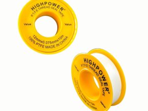 Cinta de teflón PTFE,12 mm x 0.075 mm x 10 m,100% PTFE,Sellado de roscas,Para Cinta de teflón PTFE,1