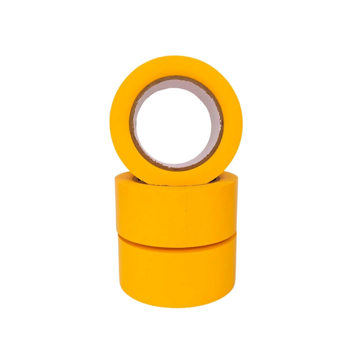 Cinta para enmascarar multipropósito color amarillo de 48 mm x 45 m, ideal para Cinta para enmascara