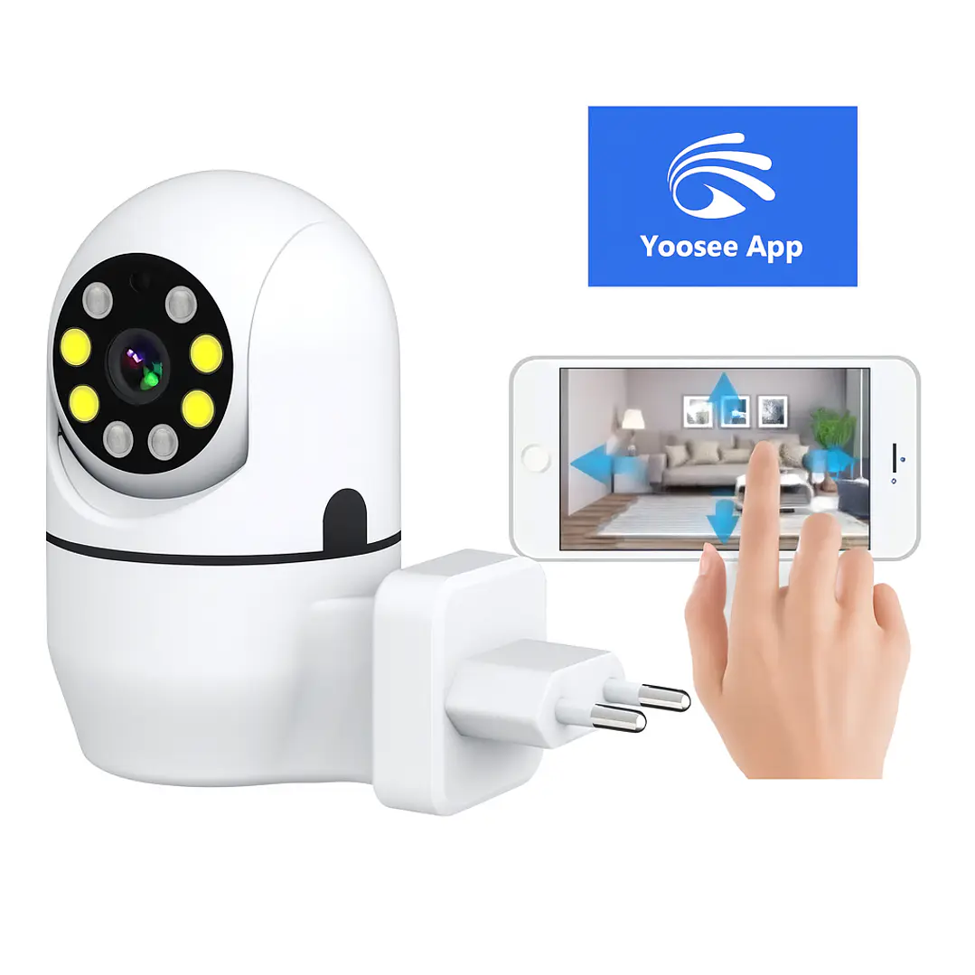 Cámara WiFi Exterior YOOSSEE 2MP,Cámara de seguridad para exteriores con Cámara WiFi Smart YOOSSEE 2