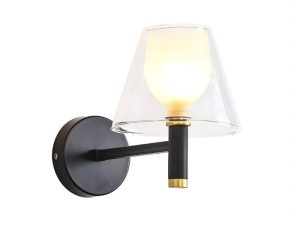 Lámpara de pared para interior con doble pantalla esférica decorativa y colgantes Lámpara de pared p